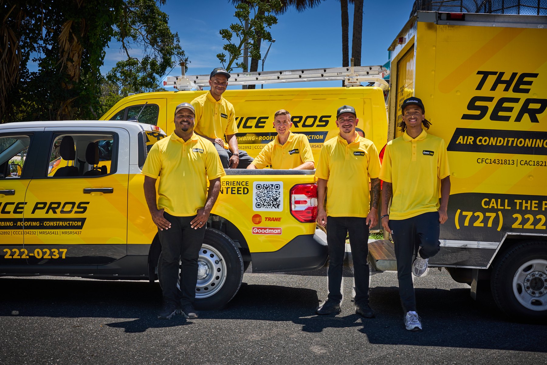 The Service Pros crew