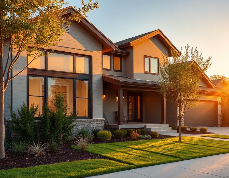 Happy insulated home